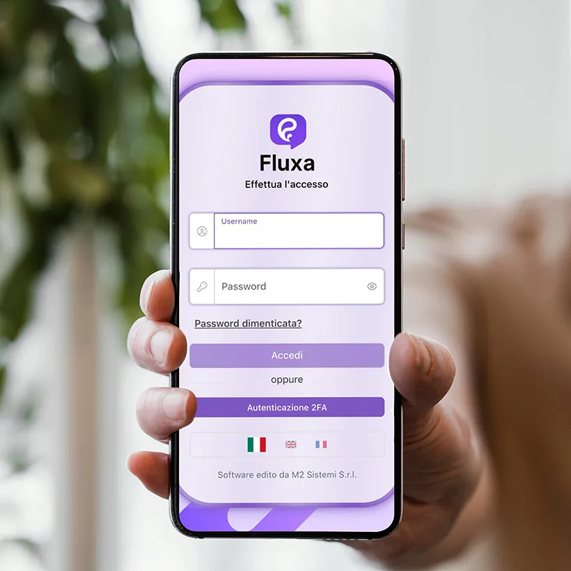 login fluxa chat