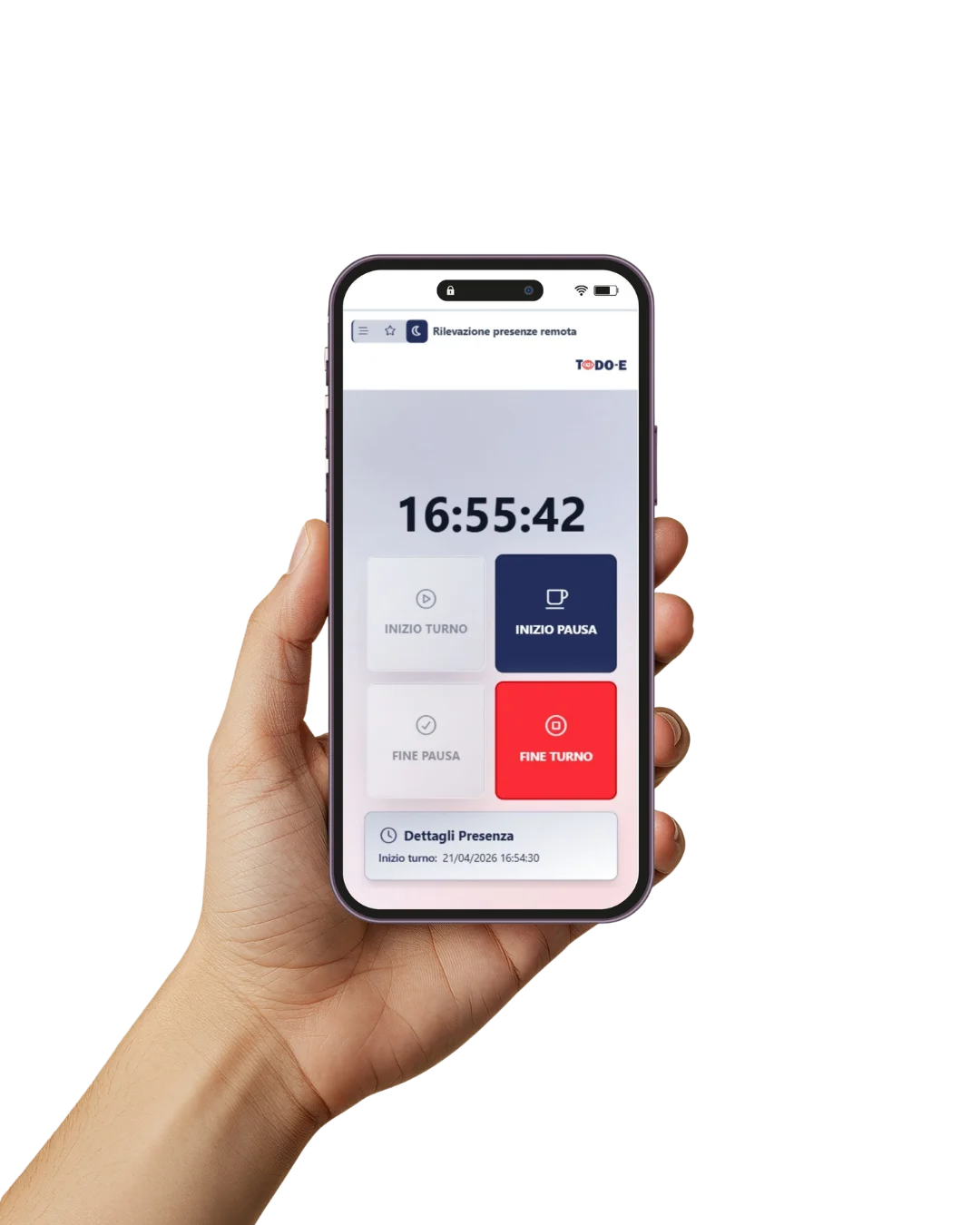 Todo-e: software rilevazione presenze