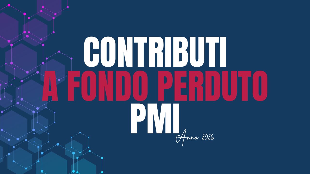 Contributi a fondo perduto 2026
