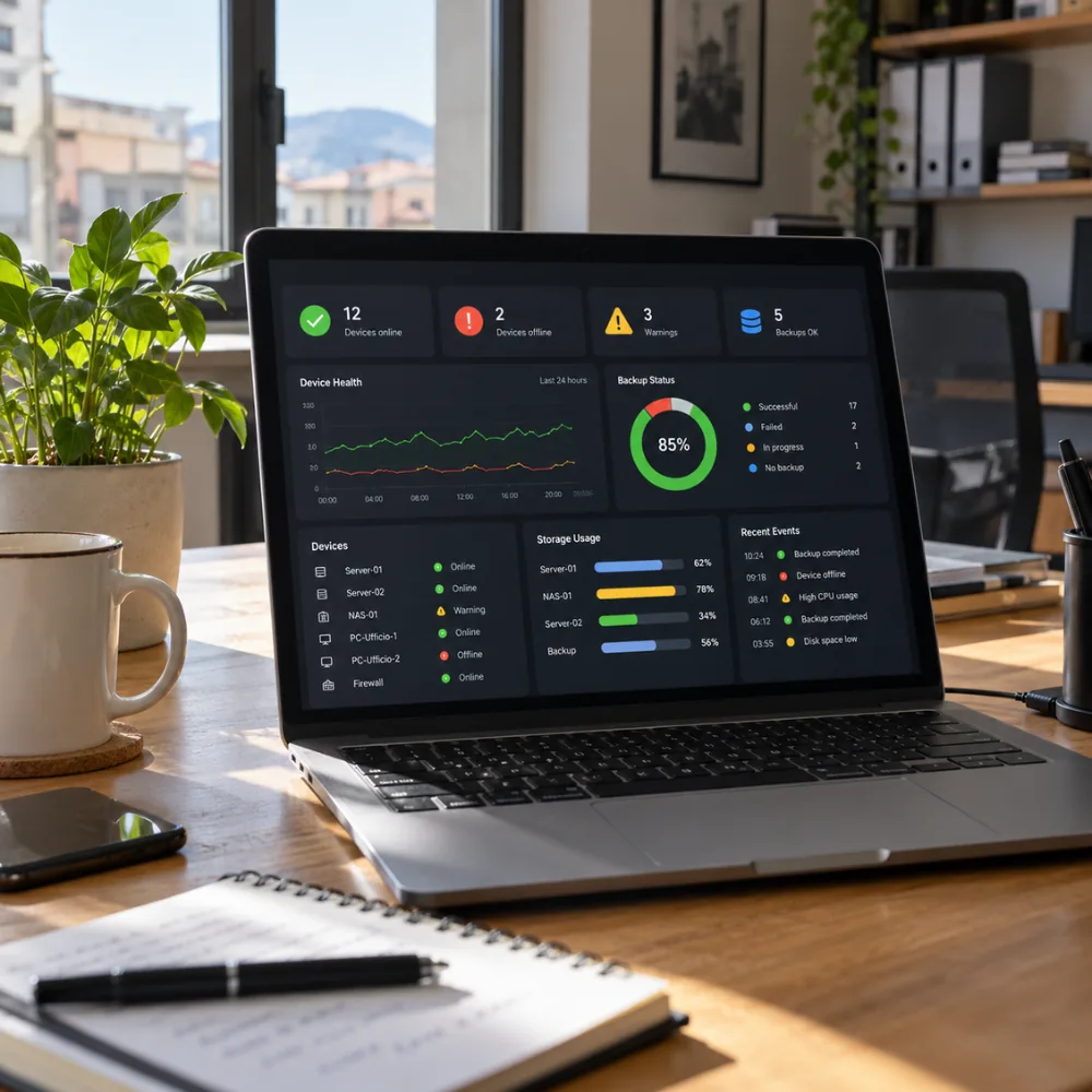 monitoraggio IT per aziende - CyberCheck M2 Sistemi